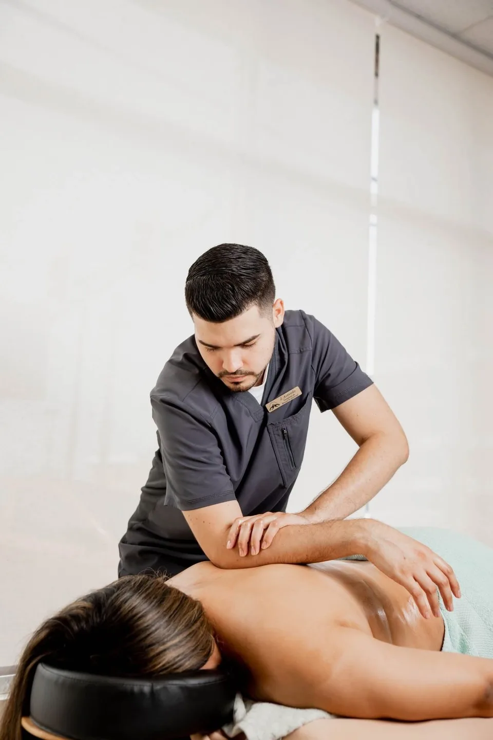Therapeutic massage at Ampax Massage